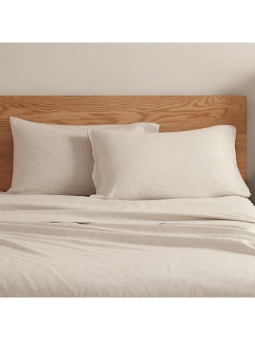 Pure Linen Sheets Set & Pillowcases in Queen Size