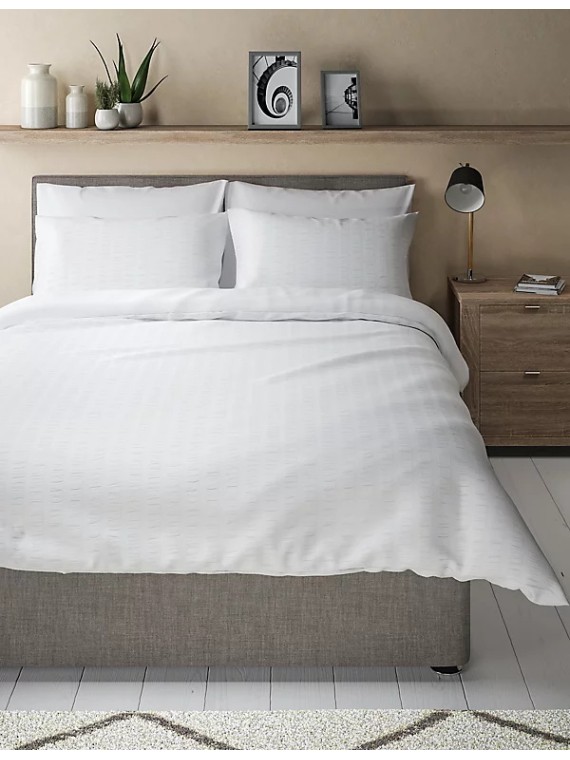 Pure Cotton Striped Bedding Set