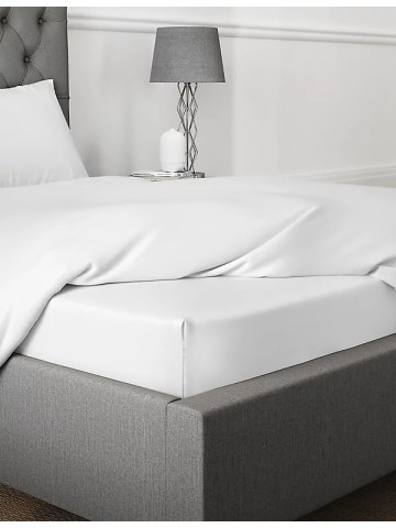 Egyptian Cotton Sateen 400 Thread Count Flat Sheet