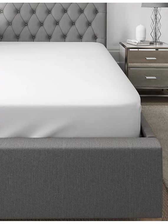 Egyptian Cotton Sateen 400 Thread Count Flat Sheet