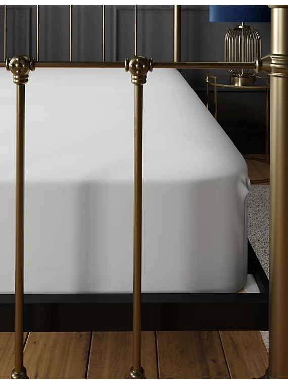 Pure Brushed Cotton Fitted Sheet