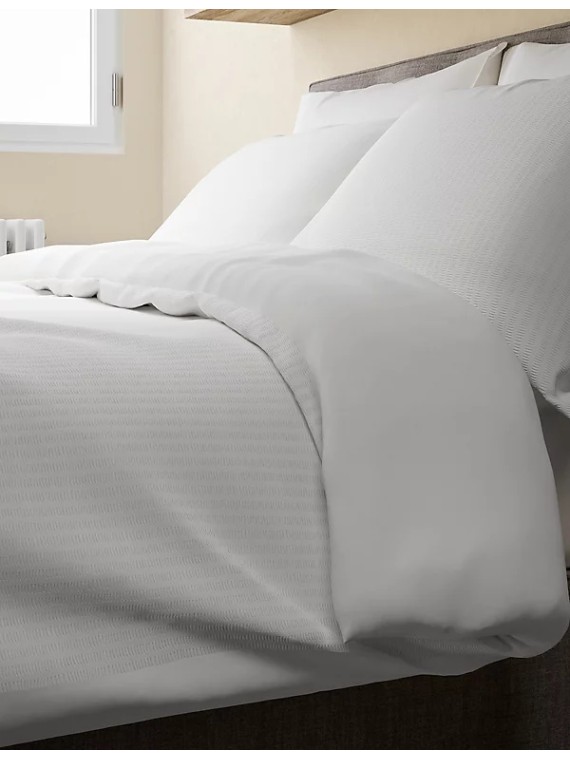 Cotton Rich Seersucker Bedding Set