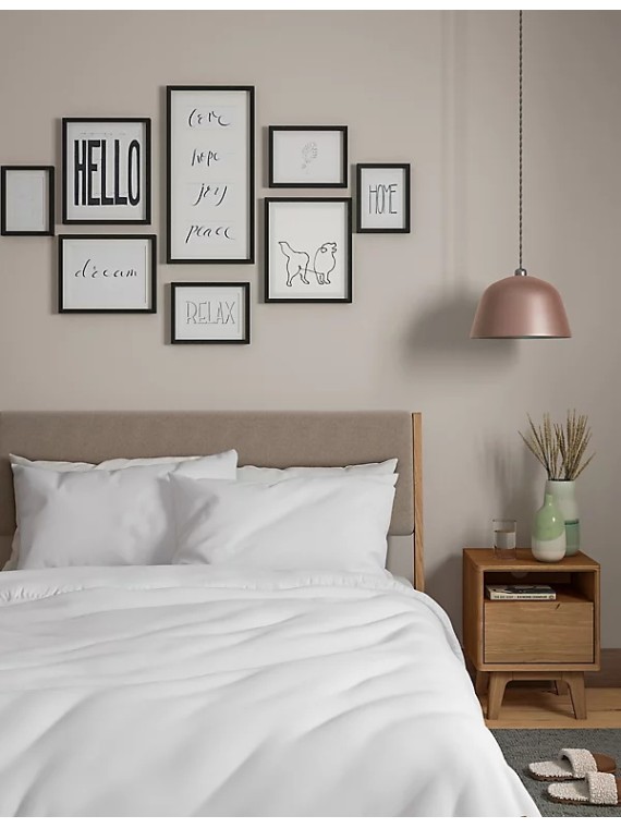 2pk Cotton Blend Non Iron Pillowcases