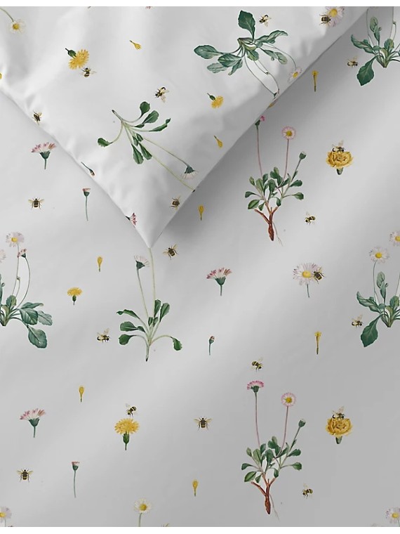 Pure Cotton Floral Bedding Set