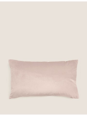Velvet Spring Bird Cushion