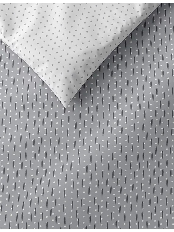 Pure Cotton Geometric Matelasse Bedding Set
