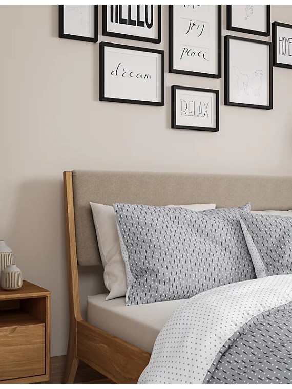 Pure Cotton Geometric Matelasse Bedding Set