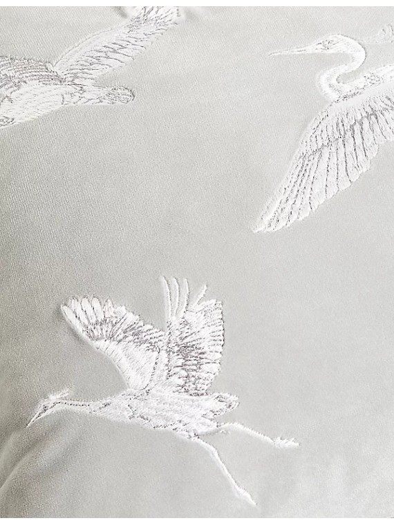 Pure Cotton Floral Tassled Cushion