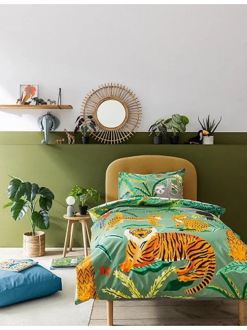 Jungle Pure Cotton Bedding Set