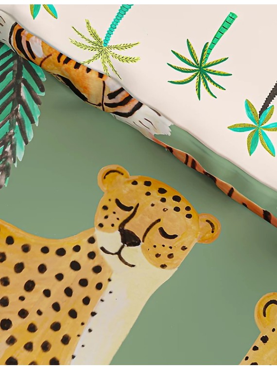 Jungle Pure Cotton Bedding Set