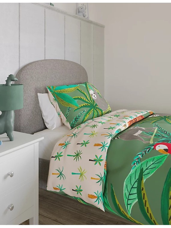 Jungle Pure Cotton Bedding Set