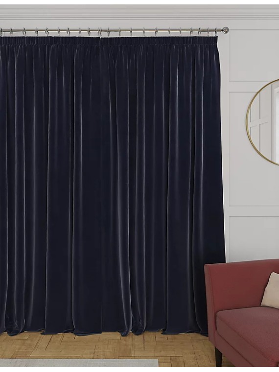 Velvet Eyelet Temperature Smart Curtains