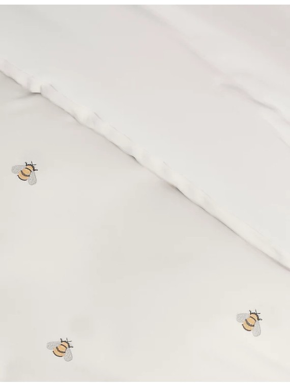 Cotton Blend Geometric Bedding Set