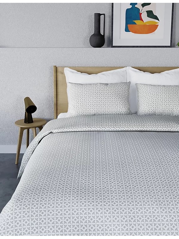 2pk Bamboo Cotton Blend Oxford Pillowcases