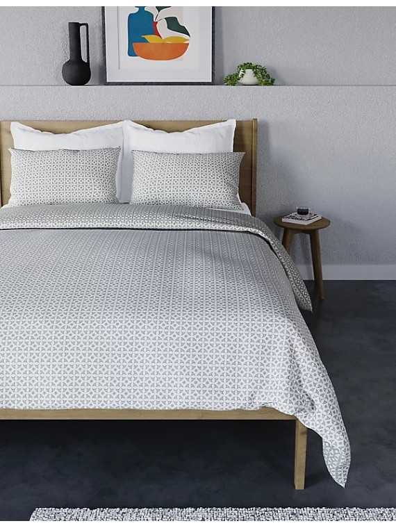 2pk Bamboo Cotton Blend Oxford Pillowcases