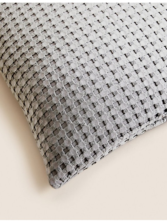 Velvet Piped Bolster Cushion