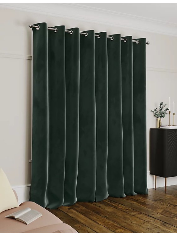 Velvet Eyelet Ultra Temperature Smart Curtains