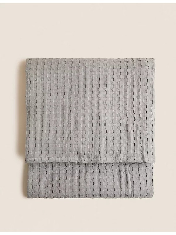 Knitted Tassel Throw