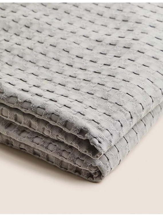 Knitted Tassel Throw