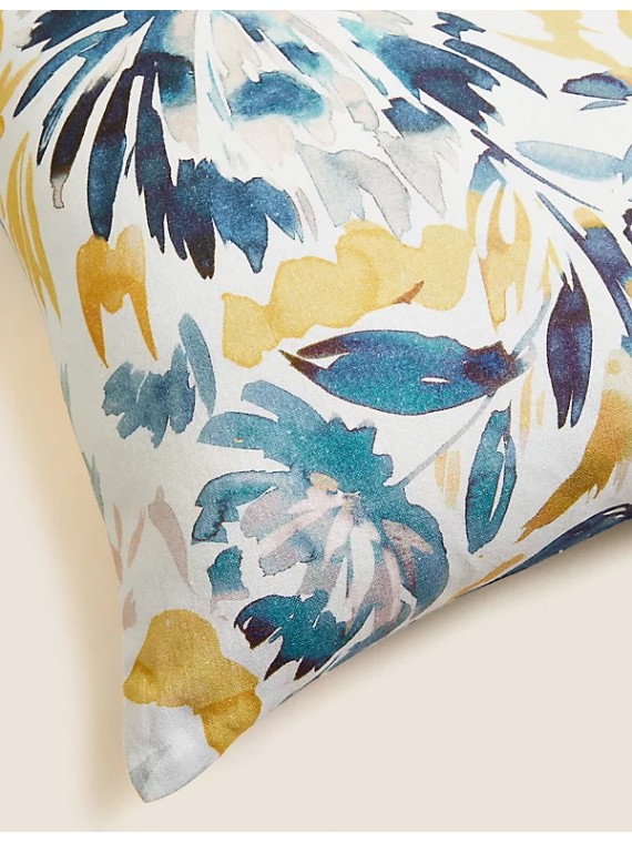 Chenille Geometric Cushion