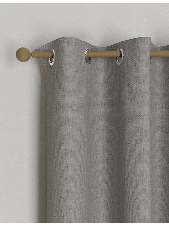 Anti Allergy Eyelet Blackout Temperature Smart Curtains