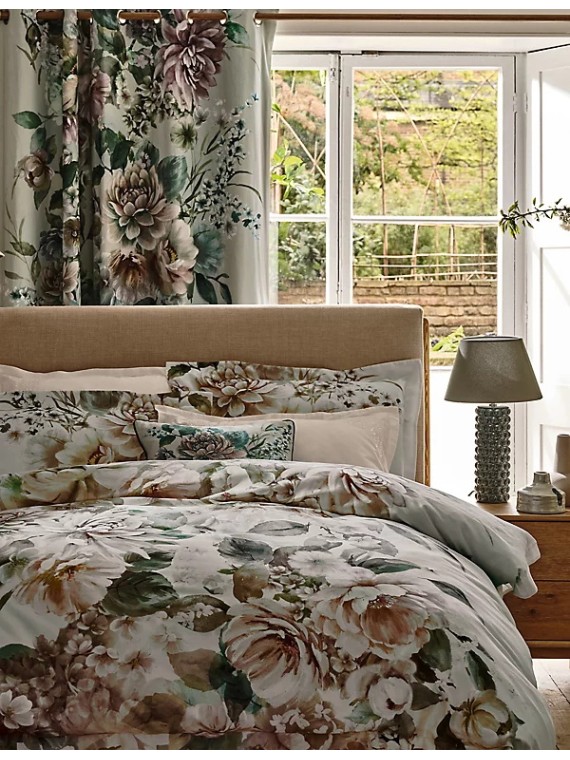 Pure Cotton Sateen Ornate Animal Bedding Set