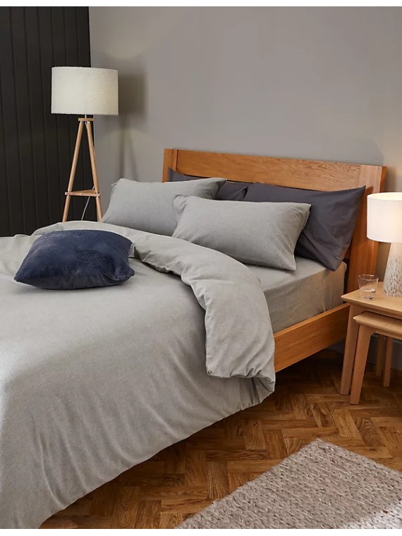 2pk Pure Cotton 300 Thread Count Oxford Pillowcases