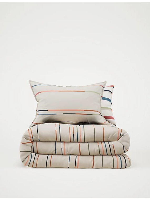Pure Cotton Abstract Leaf Bedding Set