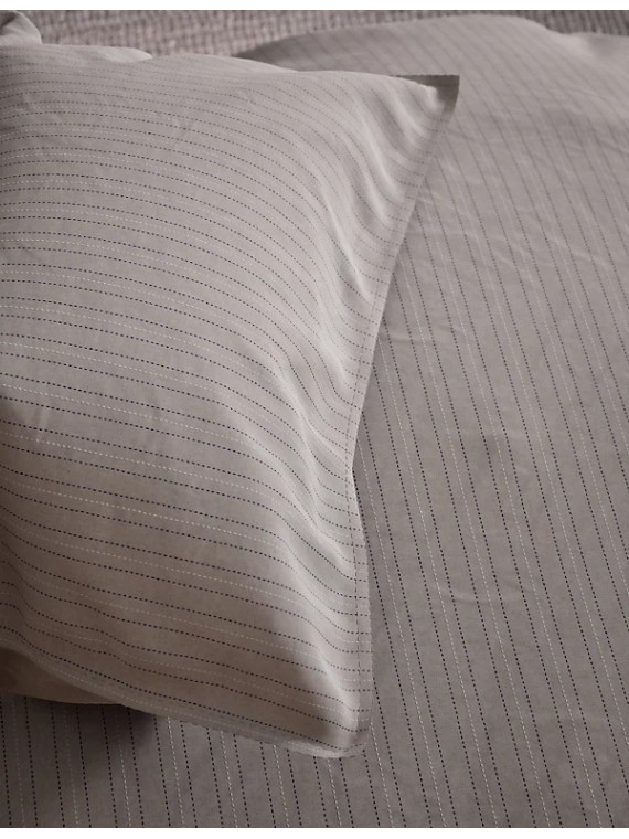 Jaipur Linen Blend Striped Bedding Set
