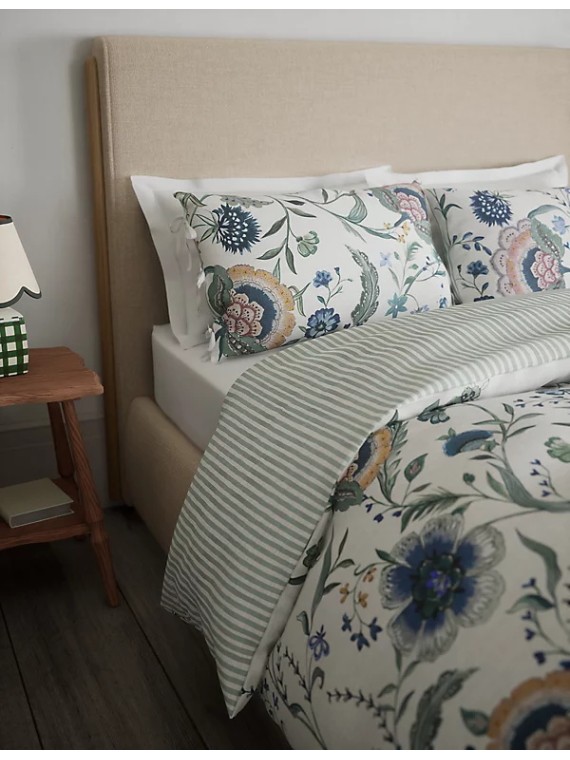 Pure Cotton Floral Bedding Set