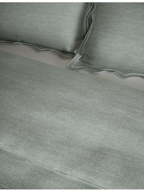 Pure Cotton Embroidered Scalloped Edge Bedding Set