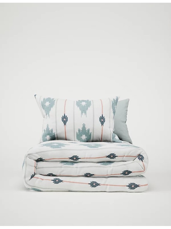 Pure Cotton Diamond Jacquard Bedding Set