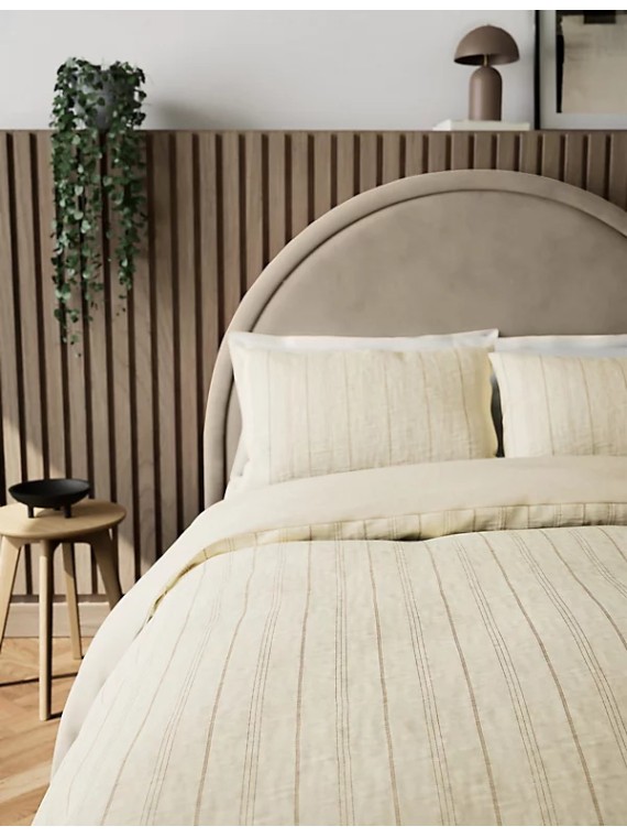 Pure Cotton Striped Bedding Set