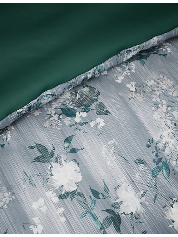 Pure Cotton Sateen Floral Bedding Set
