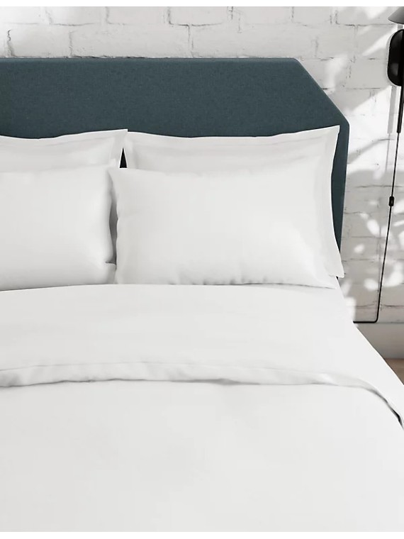 2pk Anti Allergy Pure Cotton Pillowcases