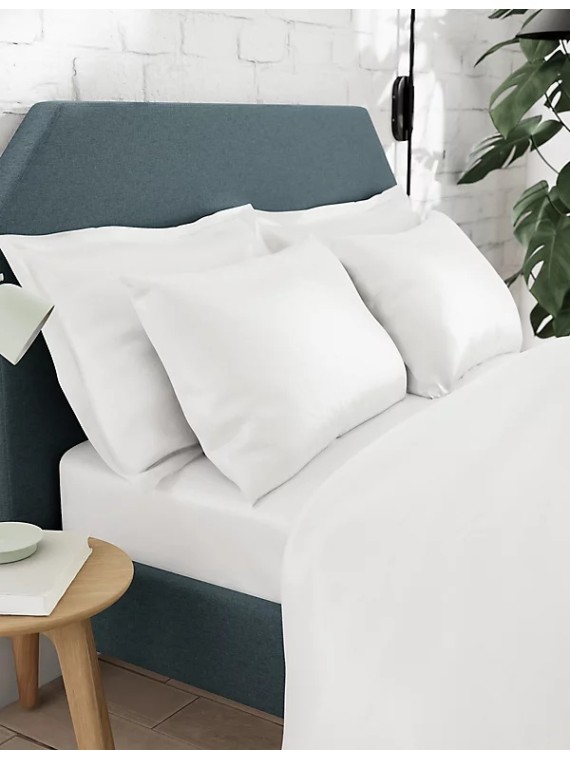 2pk Anti Allergy Pure Cotton Pillowcases