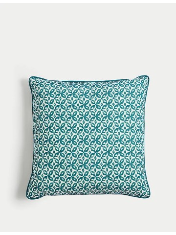 Pure Cotton Scallop Trim Cushion