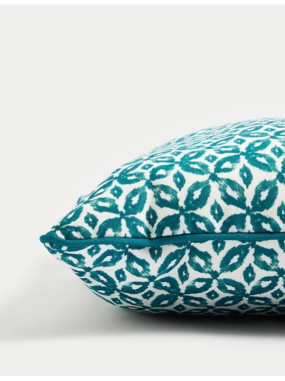 Pure Cotton Scallop Trim Cushion