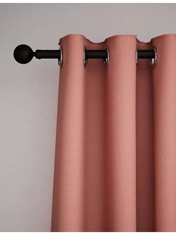 Pure Cotton Eyelet Curtains