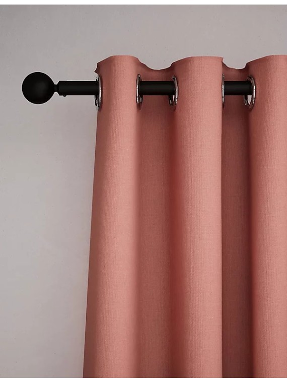 Pure Cotton Eyelet Curtains