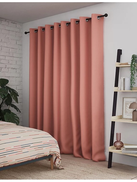 Pure Cotton Eyelet Curtains