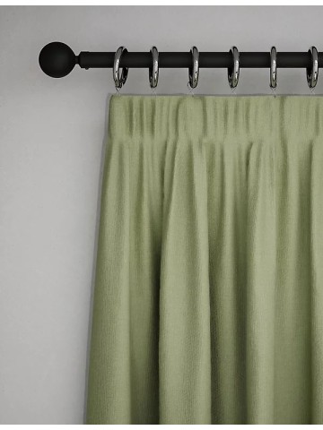 Pure Cotton Pencil Pleat Curtains