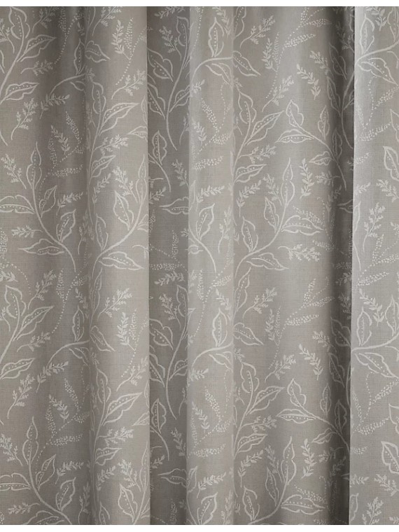 Pure Cotton Floral Eyelet Curtains