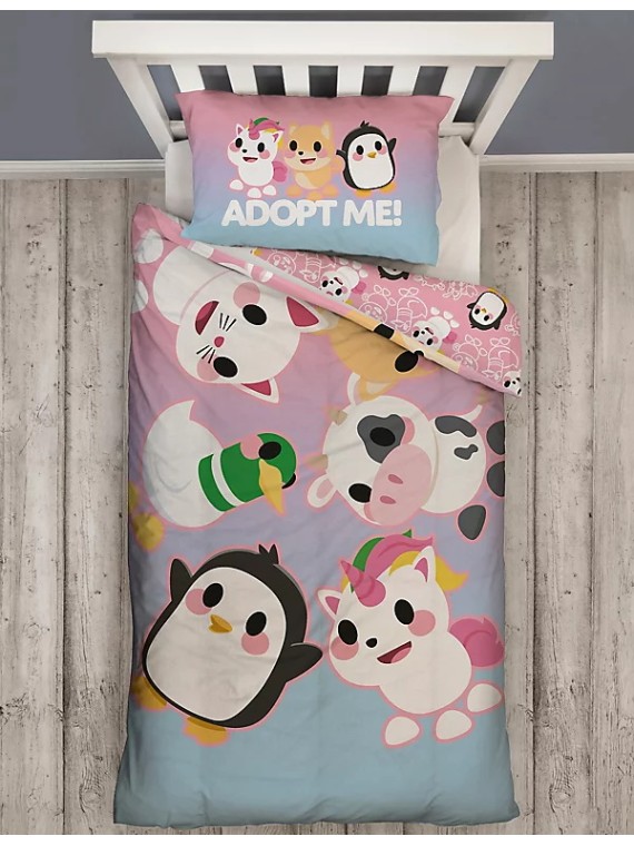 Adopt Me Single Bedding Set