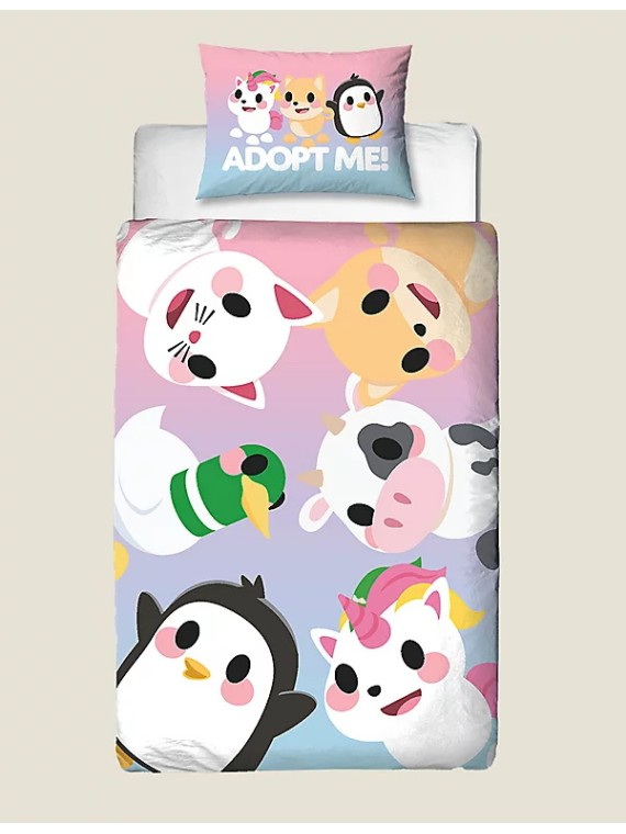Adopt Me Single Bedding Set