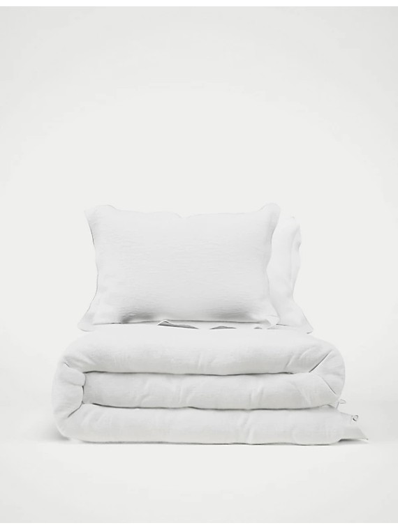 Pure Cotton Trellis Matelassé Bedding Set