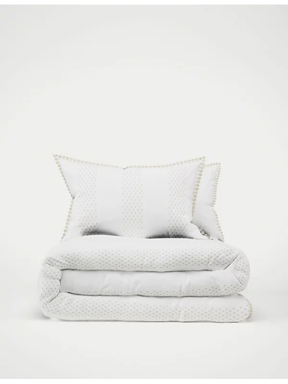 Pure Cotton Striped Dobby Bedding Set