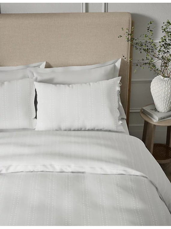 Pure Cotton Striped Bedding Set