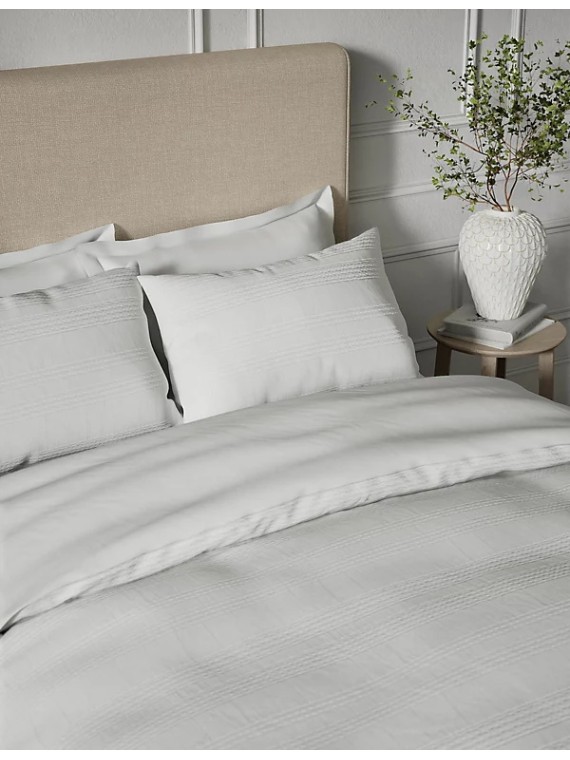 Pure Cotton Waffle Matelassé Bedding Set